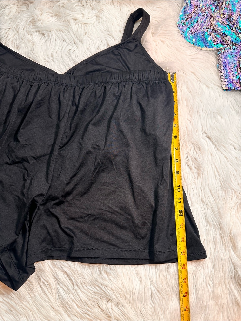 Apt 9 • Women’s Wrap Style Tankini with Silky Swim Shorts - Picture 4 of 12